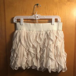 Ruffled Mini Skirt